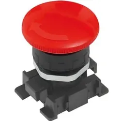 Riegler Roter Pilztaster mit Notrastung