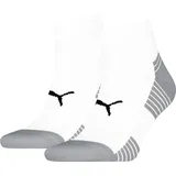 stichd b.v. PUMA UNISEX Sportsocken Kurzsocken CUSHIONED 2er Pack - weiß - 35|36|37|38