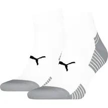 stichd b.v. PUMA UNISEX Sportsocken Kurzsocken CUSHIONED 2er Pack - weiß - 35|36|37|38