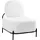 Beliani Sessel LUNDE Bouclé 72 x 71 x 70 cm Weiß