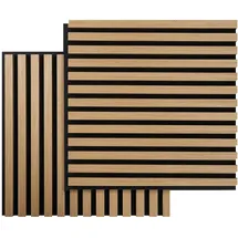 FibroTech Akustikpaneel SQUARE Light Oak 2 St. 52 x 52 cm