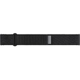 Samsung ET-SVR93SBEGEU Intelligentes tragbares Accessoire Band (Slim, S/M) ET-SVR93 für die Galaxy Watch6, Uhrenarmband, Original Armband, Stoffband, gewebtes Nylon, Slim, Klettverschluss, flexible Armbandlänge, Black