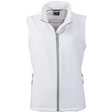 James & Nicholson Damen 2-Lagen Promo Softshell Gilet Bodywarmer JN1127 white/white XL