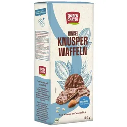 Rosengarten Dinkel-Knusperwaffeln Vollmilch bio