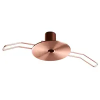 Ideal Lux Lampen einbau Baldachin rund Ø: 4.5cm, 1-fach,