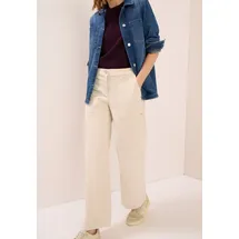 Cecil Neele Wide Leg Cordhose beige 32