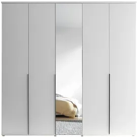 Pol-Power Drehtürenschrank Kevo 225 x 195 x 0 cm Weiß