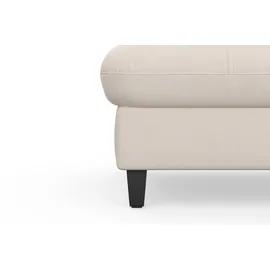 sit&more Hocker SIT & MORE "Marano", beige (creme), B:102cm H:43cm T:67cm, 100% Polyester, Hocker, Hocker, mit Stauraum