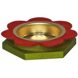Zenker Erzgebirge Kerzenhalter Blume für Bienen Höhe 2 cm