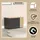 Home Affaire Esteban 80 x 48 x 36 cm grau / grau