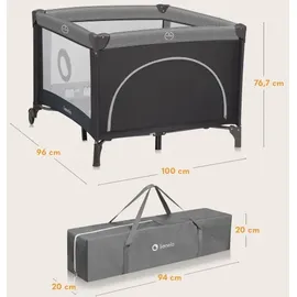 lionelo BONNIE Scandi-Grau - Grau/Schwarz