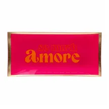 Giftcompany Dekoteller Love Plates L, So much amore rosa