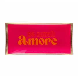 Giftcompany Dekoteller Love Plates L, So much amore rosa