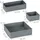 Relaxdays Schubladen Organizer Vlies 4-tlg. grau