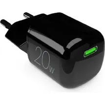 PURO MiniPro 20W USB-C Wall Charger - GaN technology, schwarz