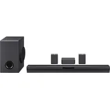 LG SQC4R Schwarz inkl. kabellosem Subwoofer, Wandbefestigung, Bluetooth