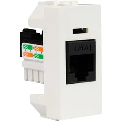 Internet Einsatz RJ45 cat.6 LAN Steckdose M-L 1393