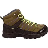 CMP Rigel Mid WP Kinder olive/yellow fluo 39