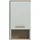 xonox.home Hängeschrank Star ca. 34x68x28 cm Eiche/Grüngrau