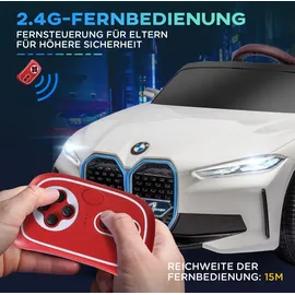 Homcom BMW Kinder Elektroauto mit Fernbedienung weiß (HOMCOM)