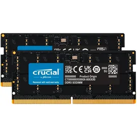 Crucial DDR5-4800 64GB Kit (2x32GB) SO-DIMM CL40 CT2K32G48C40S5