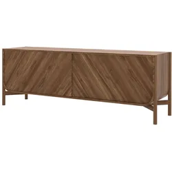 Hartô - Marius Sideboard 185 cm, Walnuss natur