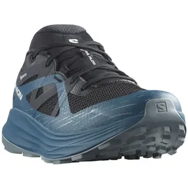 Salomon Ultra Flow Gore Tex Herren Trail-Laufschuhe, Outdoor-bereit, Dämpfung von der Straße bis auf die Trails, Gemischtes Gelände, Black, 42 2/3