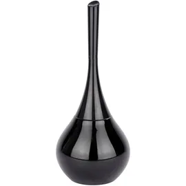 Wenko WC-Garnitur Flakon schwarz Stein, 1 St.