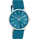 Oozoo Timepieces Damen Uhr - Armbanduhr Damen mit 18mm Lederarmband | Hochwertige Uhr für Frauen - Edle Analog Damenuhr in rund C11536