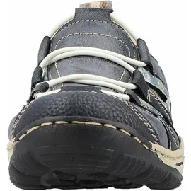 Rieker Damen Low-Top Sneaker L0561, Frauen Halbschuhe, lose Einlage,Turnschuhe,Laufschuhe,straßenschuhe,Strassenschuhe,blau (14),37 EU, / 4 UK