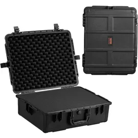 Vevor Wetterfester Hartschalenkoffer Trockenbox 0,068 m3 Schwarz