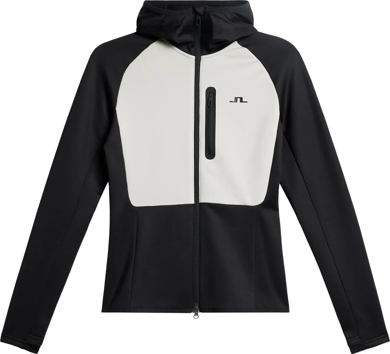 J.Lindeberg Elana Full Zip Hood moonbeam (U029) S