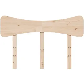 vidaXL Kopfteil 120 cm Massivholz Kiefer