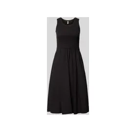 Cecil Knielanges Kleid 2-in-1-Look Schwarz/Weiß XXL