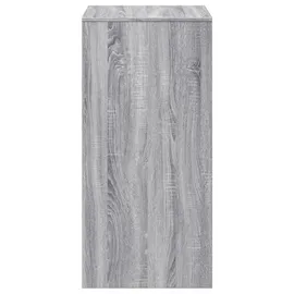 vidaXL Bartisch 51 x 50 x 103,5 cm Grau