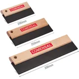 COMENSAL Lagerverkauf! COMENSAL® Gummispachtel - Fliesenspachtel - Fugengummi Holzgriff - Made in EU - 200mm -250 mm -300 mm