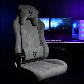 Arozzi Vernazza Soft Fabric Gaming Chair grau