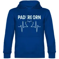 multifanshop Hoodie Herzschlag Blau L