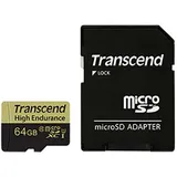 Transcend microSDHC High Endurance 32GB Class 10 + SD-Adapter