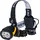 PORTWEST Dual Power Stirnlampe - Gelb/schwarz
