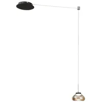 Fabas Luce Arabella 1-flg. 8 W 30 cm rund Amber