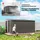 Outsunny Gerätehaus Stah 2,8 x 3,4 m Grau