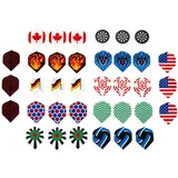 Kings Dart Dart Flights-Set HD 120"