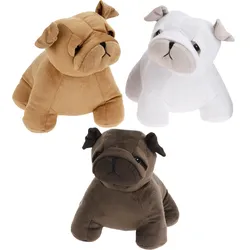Türstopper MOPS - Türdeko Türpuffer Hund Plüsch Pug Carlino 24x15x20cm