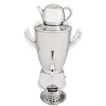 Sawoa Premium Samowar - SAMORAI 1 silver - Teekocher