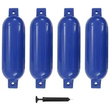 vidaXL Bootsfender 4 Stk. 51 x 14 cm PVC Blau
