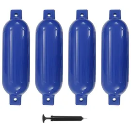 vidaXL Bootsfender 4 Stk. 51 x 14 cm PVC Blau