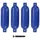 vidaXL Bootsfender 4 Stk. 51 x 14 cm PVC Blau