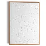 Reinders! Reinders Wandbild 50 x 70 cm Flowers Holz Weiß