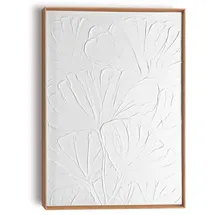 Reinders! Reinders Wandbild 50 x 70 cm Flowers Holz Weiß